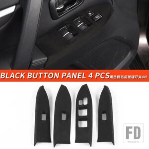 三菱 パジェロアクセサリー V9395V97V98 ドアハンドルカバーパジェロ IO フルピニンモンテロ装飾 - Black Button panel