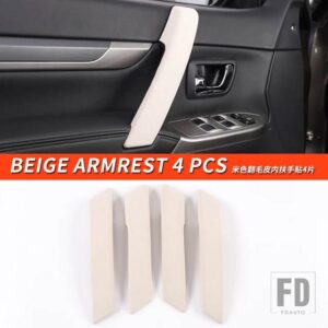 三菱 パジェロアクセサリー V9395V97V98 ドアハンドルカバーパジェロ IO フルピニンモンテロ装飾 - Beige Armrest
