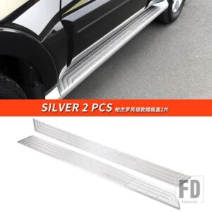 三菱 パジェロアクセサリー V93V95V97V98 ウェルカムペダルカバーパジェロ IO フルピニンモンテロ装飾 - Silver