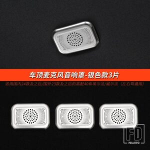 2023-2024 年アルファード ヴェルファイア 40 シリーズアクセサリーダイキャストスピーカーホーンカバー装飾ステッカー - 13