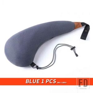 三菱 パジェロアクセサリーネックヘッドレストクッションサイドパジェロピニンIOフルモンテロV73V75V77V87V9395V97V98装飾 - Blue 1 PCS