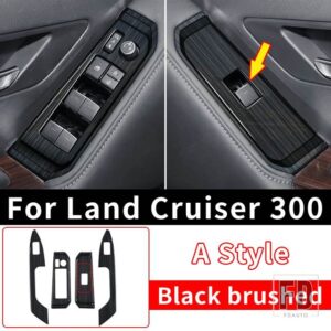 トヨタ ランドクルーザー 300 2021-23 WINDOWS コントロールパネル装飾ステッカー LC300 インテリアアクセサリーチューニング