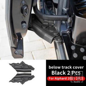 トヨタ アルファードヴェルファイア 30 シリーズ 2015-2019-23 20218 AH30 ドアトラックカバーインテリアアクセサリー - For Alphard below