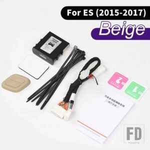 レクサス 2010-2021-23 GS UX ES インテリアアクセサリー 200T 250H 260H 300 300H ワイヤレスシートボタンレギュレータ - ES black 15-17
