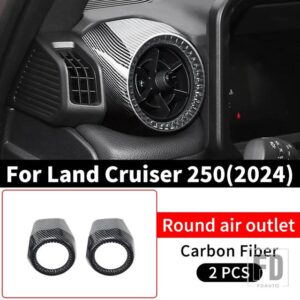 トヨタ 2025 2024 ランドクルーザー 250 1958 プラド LC250 空調ベント装飾カバーインテリアアクセサリー - Carbon Fiber B