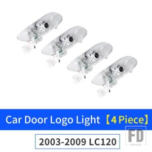 トヨタ 2003-2009 ランドクルーザープラド 120 LC120 FJ120 アクセサリードアドアシルライト環境ハザード灯 - 03-2009 Door light 4