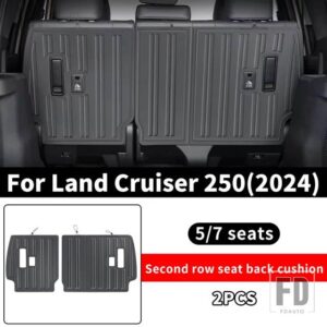 トヨタ ランドクルーザー 250 2024 1958 3 列目シートバッククッション LC250 FJ250 シリーズインテリアアップグレードアクセサリー - Second Row 5-7 Seats