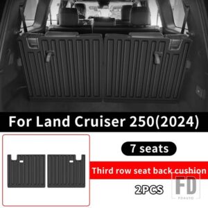 トヨタ ランドクルーザー 250 2024 1958 3 列目シートバッククッション LC250 FJ250 シリーズインテリアアップグレードアクセサリー - Third Row 7 Seats