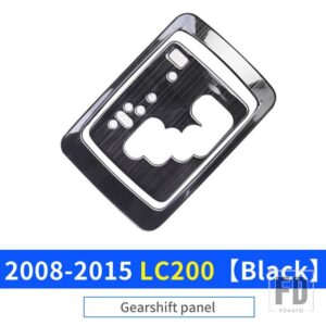 トヨタ 2008-2015 ランドクルーザー 200 伝送パネルアクセサリー LC200 中央制御装飾 - 08-15 LC200 Black B