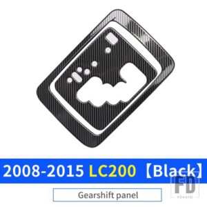 トヨタ 2008-2015 ランドクルーザー 200 伝送パネルアクセサリー LC200 中央制御装飾 - 08-15 Carbon Fiber B