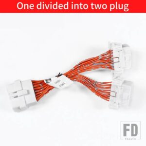 トヨタ ランドクルーザー 200 自動窓閉じるバックミラー折りたたみロックドア OBD データモジュールアクセサリー - One Divided into Two