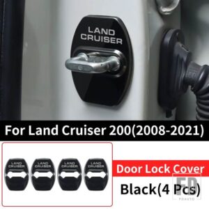 トヨタ ランドクルーザー 200 プラド 150 ネジシールドドアスイッチブラケット防錆 LC200 LC150 アクセサリー - LC200 Black