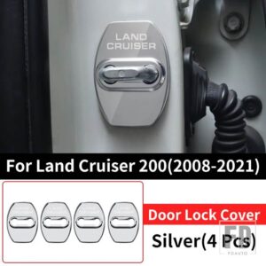 トヨタ ランドクルーザー 200 プラド 150 ネジシールドドアスイッチブラケット防錆 LC200 LC150 アクセサリー - LC200 Silver