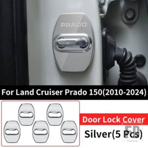 トヨタ ランドクルーザー 200 プラド 150 ネジシールドドアスイッチブラケット防錆 LC200 LC150 アクセサリー - LC150 Silver