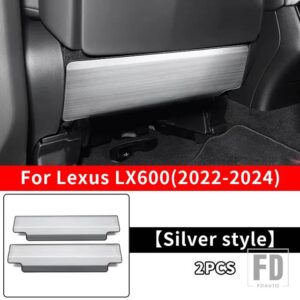 レクサス LX600 LX500D ステンレスシートキックプレート 2022 2023 2024 インナー装飾アクセサリー