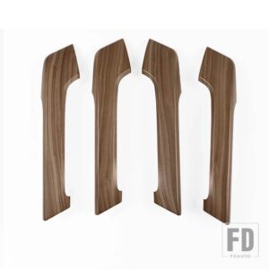 トヨタ 木目交換用アームレストカバー ランドクルーザープラド 150 LC150 FJ150 2022-2023 インテリアアクセサリーアップグレードハンドル - Light Color3