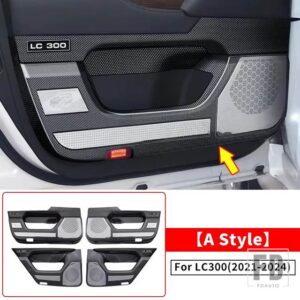 トヨタ 2021 2022 2024 ランドクルーザー 300 ドアカバースピーカーカバー LC300 FJ300 インテリアアップグレードアクセサリー