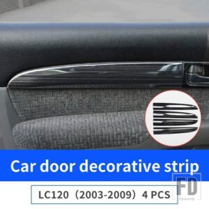 トヨタ 2003-2009 ランドクルーザープラド 120 LC120 FJ120 インテリアアップグレードハンドルギアボックスエアコンアウトレット 2008 - Interior Door Trim