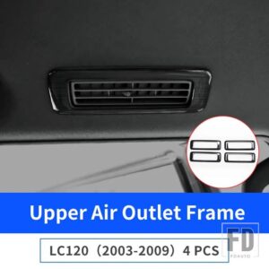 トヨタ 2003-2009 ランドクルーザープラド 120 LC120 FJ120 インテリアアップグレードハンドルギアボックスエアコンアウトレット 2008 - Upper Air Outlet