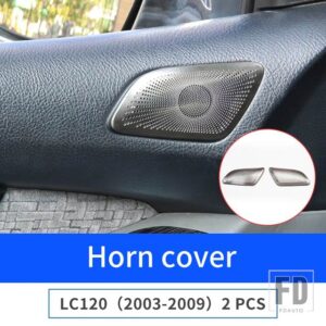 トヨタ 2003-2009 ランドクルーザープラド 120 LC120 FJ120 インテリアアップグレードハンドルギアボックスエアコンアウトレット 2008 - Horn