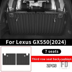 レクサス GX550 2024 2025 3 列目シートバッククッションパッド GX 550 シリーズインテリアアップグレードアクセサリー - Third Row 7 Seats