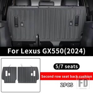 レクサス GX550 2024 2025 3 列目シートバッククッションパッド GX 550 シリーズインテリアアップグレードアクセサリー - Second Row 5-7 Seats