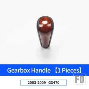 レクサス 2003-2009 GX 470 GX470 2008 2007 インテリア自動シフトハンドルウッドテクスチャギアボックスヘッドアクセサリー - 2003-2009 Handle