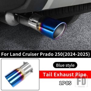 トヨタ ランドクルーザー 250 プラド LC250 2024 2025 1958 初版 FJ250 ステンレステールパイプ排気アクセサリーアップグレード - Blue