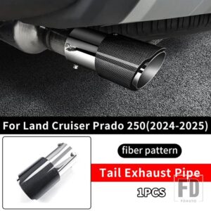 トヨタ ランドクルーザー 250 プラド LC250 2024 2025 1958 初版 FJ250 ステンレステールパイプ排気アクセサリーアップグレード - Fiber pattern