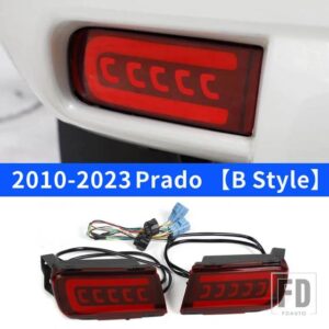 トヨタ ランドクルーザープラド 150 2010-2023 2021 バンパーライトアップグレード外装アクセサリー LC150 ブレーキリアフォグランプウインカー - 2010-2023 Style B