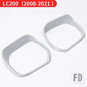 トヨタ 2008-2024 ランドクルーザー 200 プラド 150 バックミラー防雨カバー雨アイブロウ LC150 LC200 外装アクセサリー - LC200 Pearl white