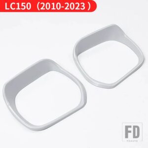 トヨタ 2008-2024 ランドクルーザー 200 プラド 150 バックミラー防雨カバー雨アイブロウ LC150 LC200 外装アクセサリー - LC150 Pearl white