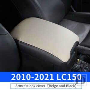 トヨタ 2008-2021 ランドクルーザー 200 プラド 150 アームレスト収納ボックス冷蔵庫革カバー冷蔵庫インテリア - LC150 2010-20215