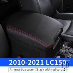 トヨタ 2008-2021 ランドクルーザー 200 プラド 150 アームレスト収納ボックス冷蔵庫革カバー冷蔵庫インテリア - LC150 2010-2021