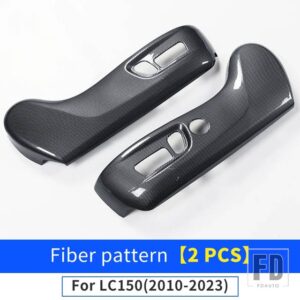 トヨタ ランドクルーザープラド 150 200 2008-2023 2022 シート調整パネルカバー LC150 LC200 インテリアアクセサリー - LC150 2010-2023