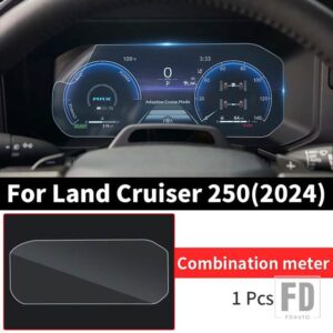 トヨタ ランドクルーザー 250 2024 1958 プラド LC250 コンビネーションメーターナビゲーションスクリーンプロテクターインテリアアクセサリー - Combination meter