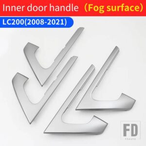 トヨタ ドアハンドル/ボタンパネル ランドクルーザー 200 LC200 2008-2021 アップグレード内装交換部品アクセサリー - Fog surface