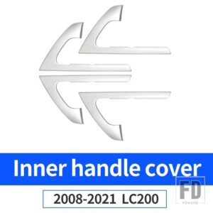トヨタ ランドクルーザー 200 LC200 2008-2021 ドア内側ハンドルカバー窓リフトボタン内装アクセサリー - Inner handle cover