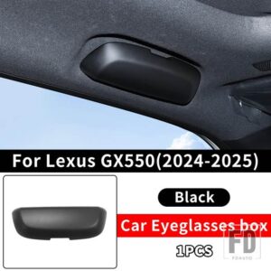 レクサス 2024 2025 GX550 550H アップグレード専用眼鏡ボックスアクセサリー GX 550 インテリアチューニング - Black