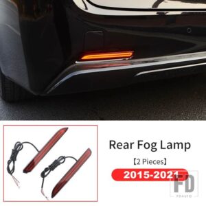 トヨタ 2015-2021 アルファードヴェルファイア 30 リアフォグランプ自動車バンパーリフレクターランプストップランプアクセサリー - 2015-2021