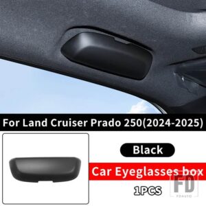 トヨタ ランドクルーザー 250 プラド LC250 2024 2025 1958 初版アップグレード専用眼鏡ボックスアクセサリー - Black