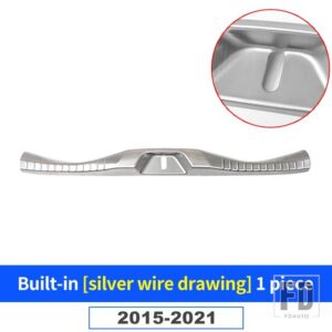 トヨタ ステンレスリアドアドアシルガードプレート アルファードヴェルファイア 30 シリーズ 2021-2015 アクセサリー MODIFICATIO - Silver