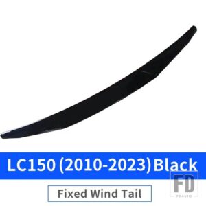 トヨタ リアドアテール車スポイラー 2010-2023 ランドクルーザープラド 150 LC150 モールドスタイリング外装装飾アクセサリー - Black 2010-2021