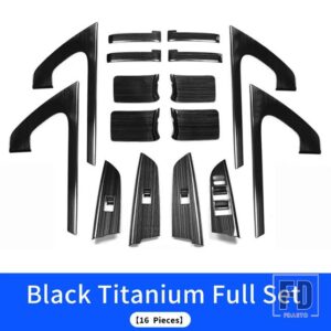 トヨタ ランドクルーザー 200 LC200 2008-2021 インテリアアップグレード装飾アクセサリーステンレスドアハンドル 2018-20 - 16 pieces 2016-2021