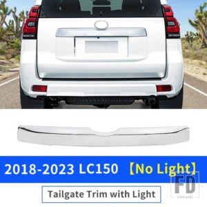 トヨタ ランドクルーザープラド 150 LC150 2014-2023 外装アップグレード装飾アクセサリーリアドア LED ライトブレーキハザードランプ - 2018-2023 No Light