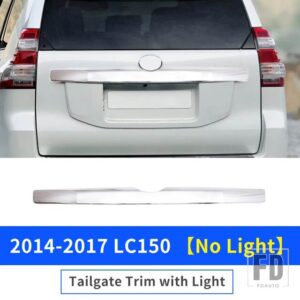 トヨタ ランドクルーザープラド 150 LC150 2014-2023 外装アップグレード装飾アクセサリーリアドア LED ライトブレーキハザードランプ - 2014-2017 No Light