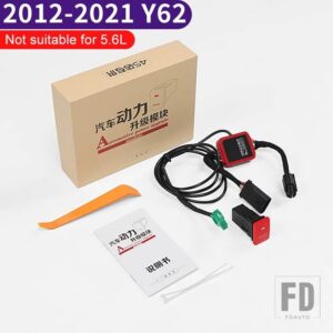 日産 2012-2021 パトロール Y62 アクセサリーチューニングパワーモジュールスロットルゲートアクセルアップグレード電源システム - 2012-2022 V6 4.0L