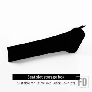 日産 パトロール Y62 2010-2021 2015 2016-19 水カップ収納ボックスシートギャップブラケット室内装飾アクセサリー - right black
