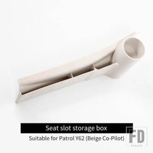 日産 パトロール Y62 2010-2021 2015 2016-19 水カップ収納ボックスシートギャップブラケット室内装飾アクセサリー - right beige