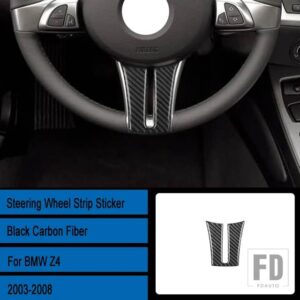 BMW Z4 E85 37834 カーボンインテリアステアリングホイールカバートリムステッカー - G3